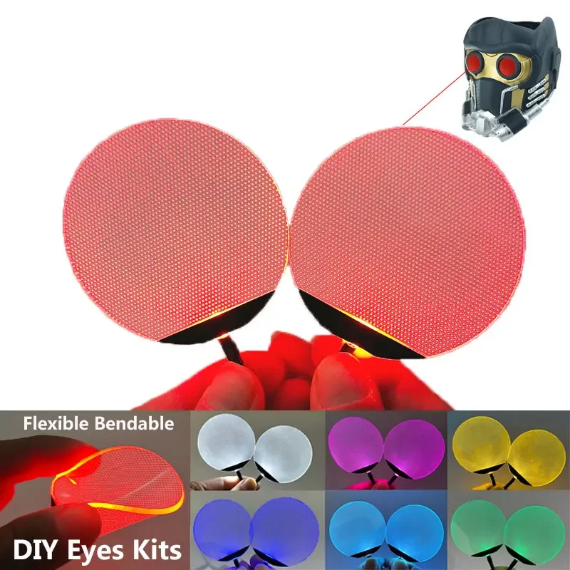 X Men Accessories - Halloween Flexible Bendable Round DIY Led