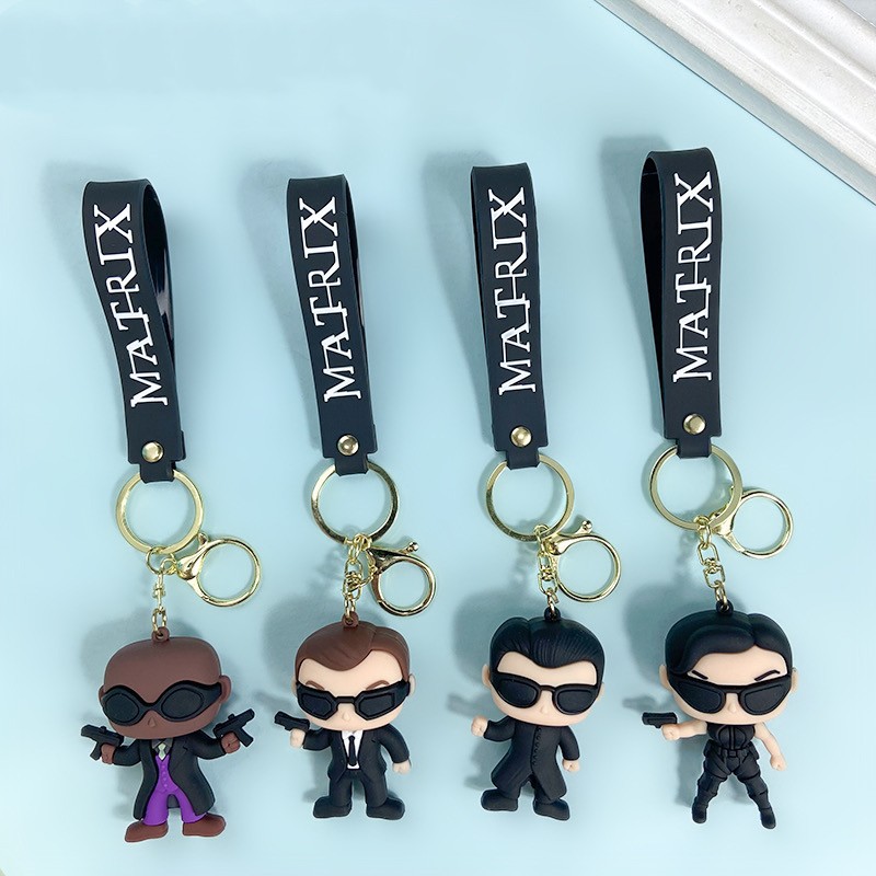 X Men Accessories - Creative Movie Matrix Keychain Hipster Cool