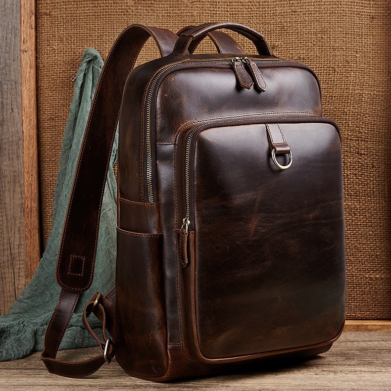 Men's Top Grain Waxed Leather  - Men'S Accessories Backpack review and price