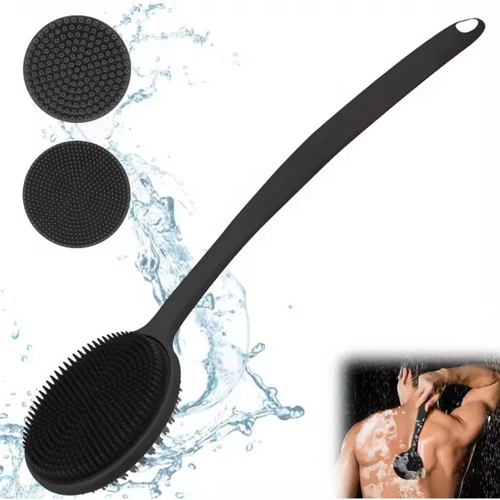 1pc Silicone Back Scrubber Bru - Men'S Accessories Types review and price