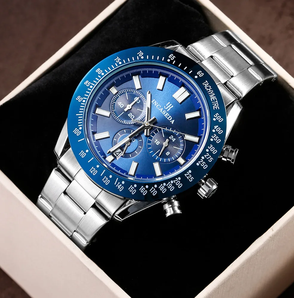 INCASEDA Men Watches Brand Lux - Men'S Accessories Luxury Brands review and price
