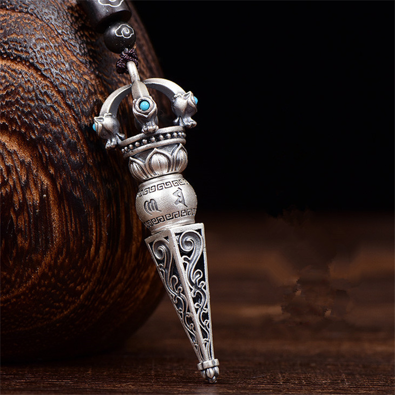 Six-character Truth Vajra Pest - Men Accessories Neck Chain review and price