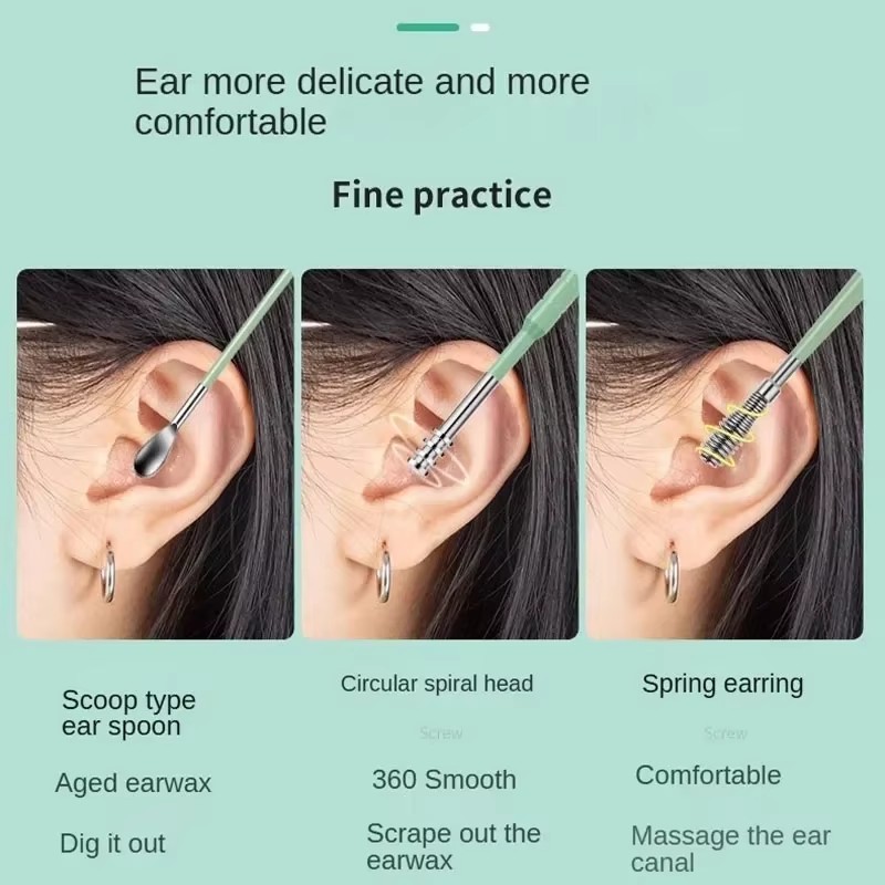 6Pcs Ear Wax Pickers Earwax Re - Men'S Accessories Types review and price