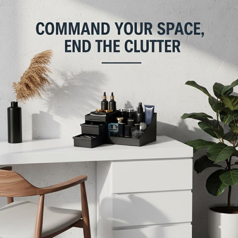 3-in-1 Men’s Perfume Organizer - Men Accessories Drawer review and price